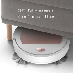 Robot vacuum cleaner for dry cleaning 3 modes powerful about 500 W home appliances smart life