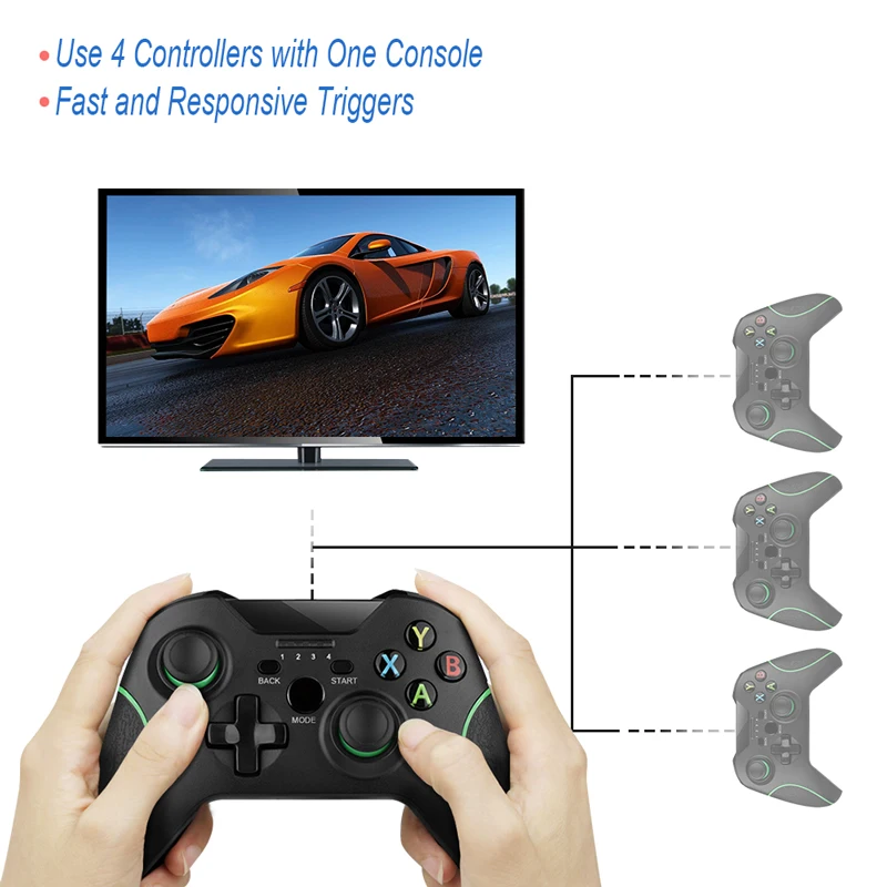 Gamepad Nirkabel 2.4G untuk Ponsel PS3/IOS/Android/PC/TV Box Joystick Joypad Pengendali Game untuk Aksesori Ponsel Pintar Xiaomi