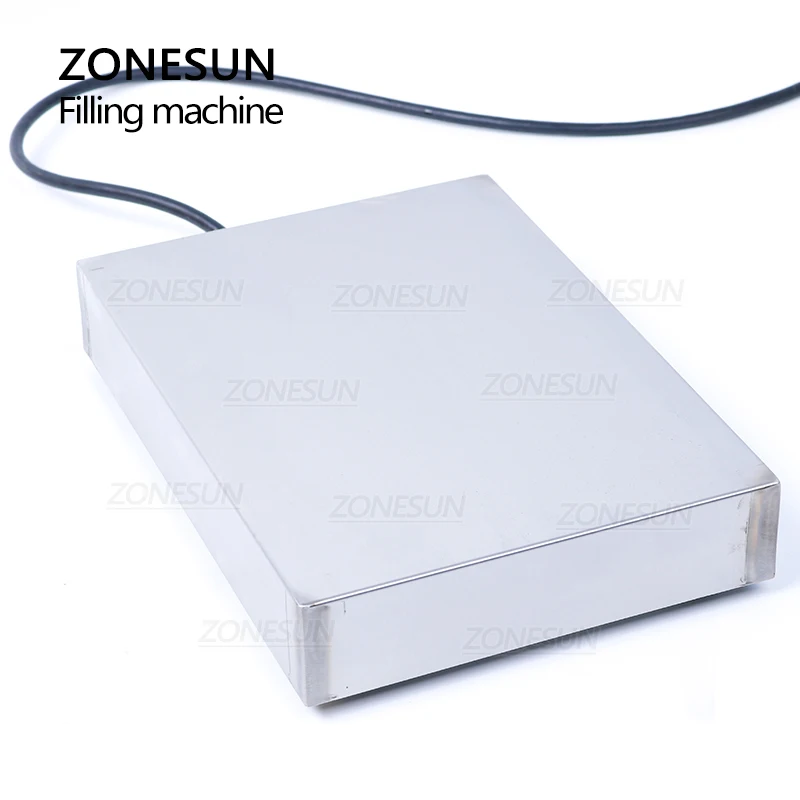 ZONESUN-máquina semiautomática de llenado de ZS-GP261W, bomba de engranaje de pesaje de aceite de motor hidráulico, aceite comestible, botella de plástico, ampolla de relleno