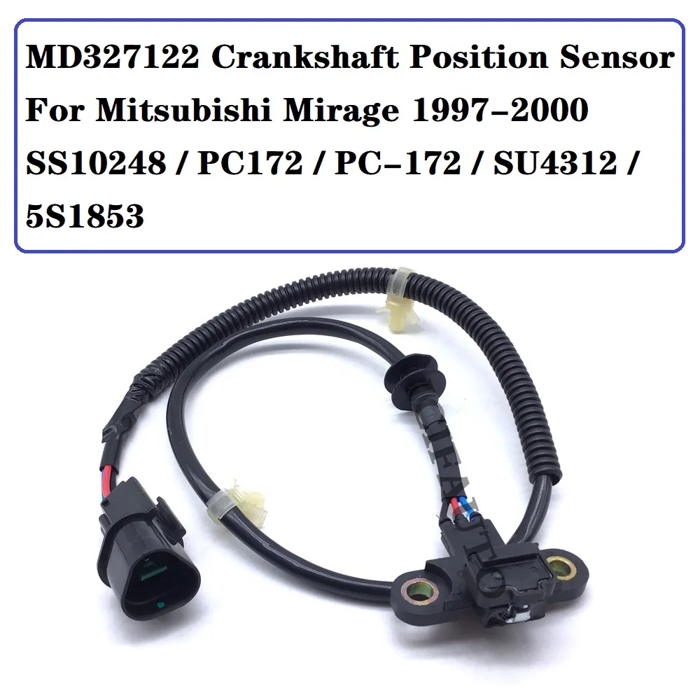 

MD327122 Crankshaft Position Sensor for Mitsubishi Mirage 1997-2000 SS10248 / PC172 / PC-172 / SU4312 / 5S1853