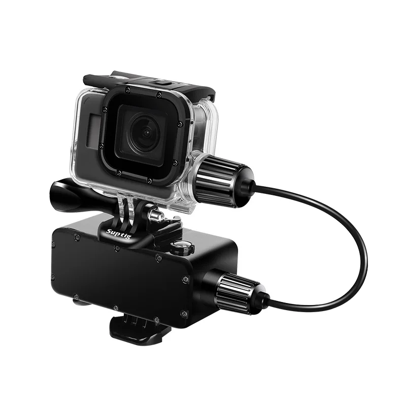 5200mAh Waterproof Power Bank Battery Charger Waterproof Case For GoPro Hero 10/11/12/9/8/7/5 Action Camera SJ8 H9 Charging Box