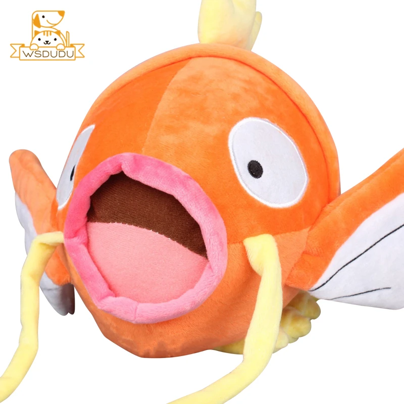 Kawaii Carp Plush Toy Soft Fish Cyprinoid Cute Cartoon Magikarp Anime Animal Stuffed Doll Baby Hug Fun Mini Pillow Children Gift