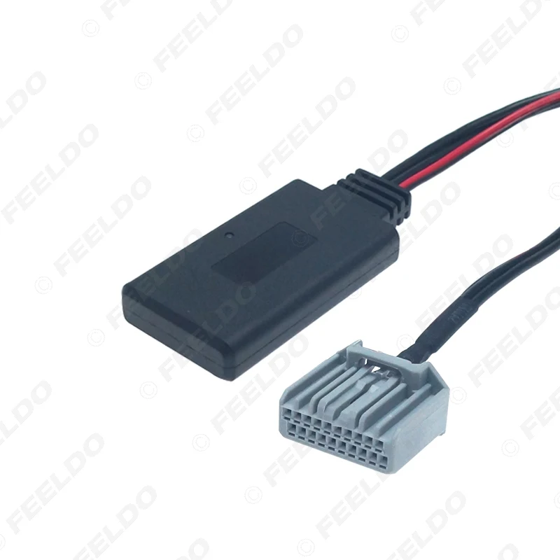 FEELDO Car Wireless Bluetooth Module Music 20Pin AUX Adapter For Honda Civic CRV Accord Stereo Aux Audio Receiver Auxiliary Wire