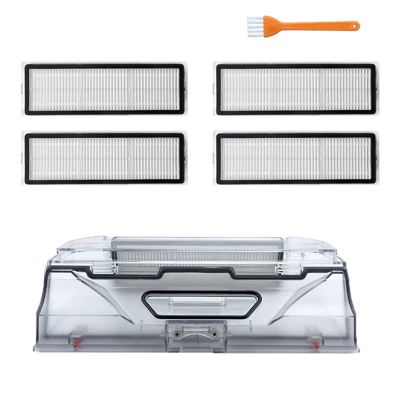 صندوق غبار مرشحات Hepa اكسسوارات ل شاومي Mijia 1C STYTJ01ZHM الروبوتية مكنسة كهربائية عالية الجودة قطع الغيار استبدال