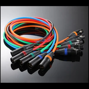 Neox-3 pin XLR nam/plug nữ, tắm vàng/bạc, đầu nối cáp 3 cực, micrô, âm thanh, nc3mxx, nc3mxx-b, nc3fxx, nc3fxx-b 8 Cáp bán hàng chính XLR Neutrik - №2