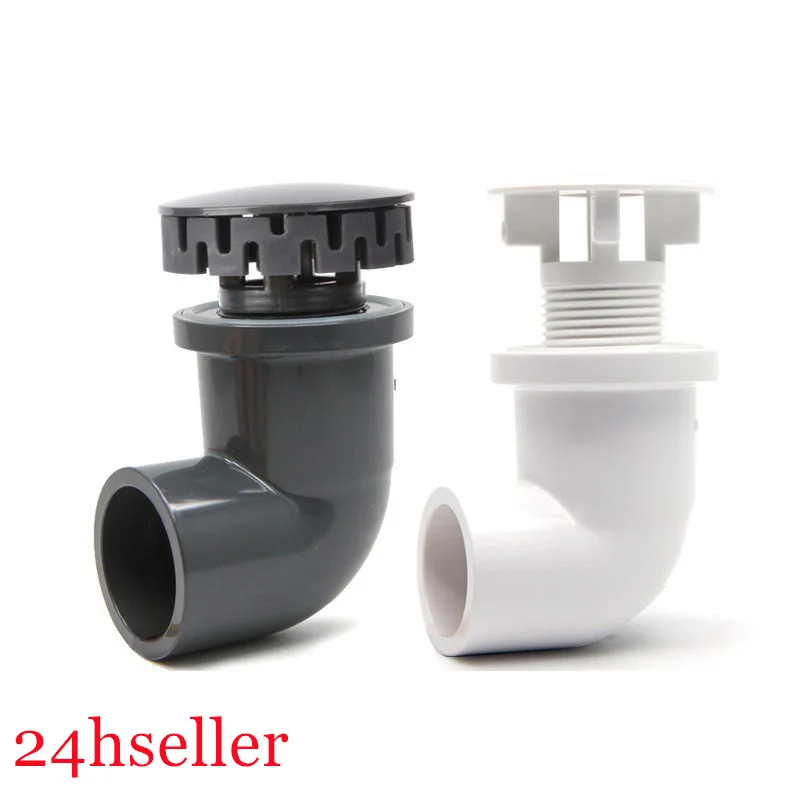 1pcs I.D 20/25/32mm Aquarium Fish Tank Elbow Joints Water Tank Drainage Aquatic Pet Socket PVC Pipe Drain Connectors