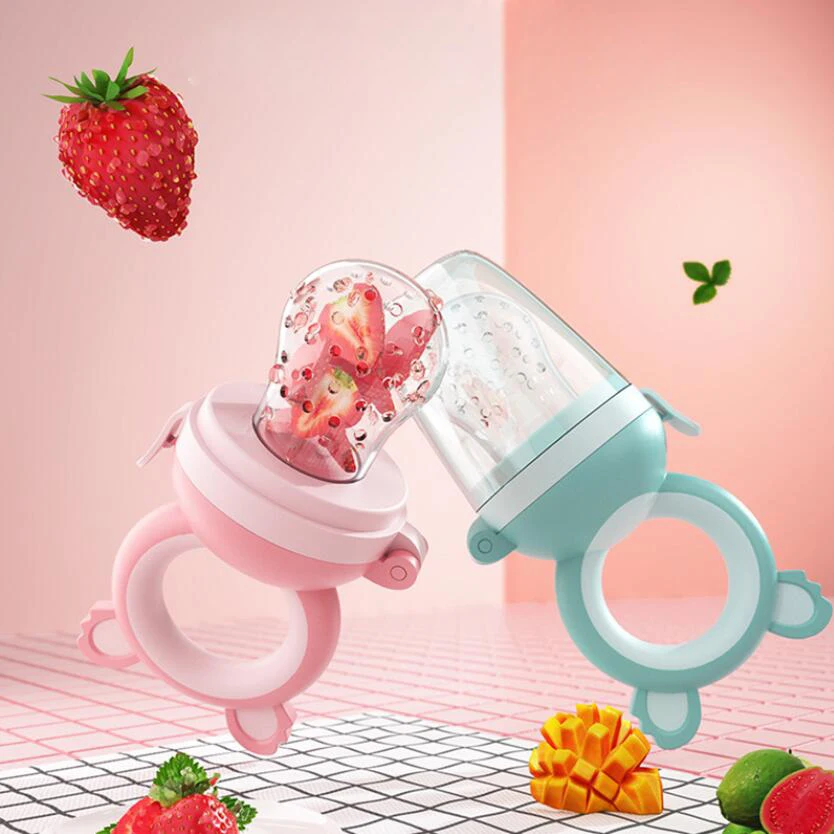 Bebê infantil frutas frescas alimentador chupeta mamilo crianças silicone alimentos alimentação chupeta ferramenta para crianças comer frutas