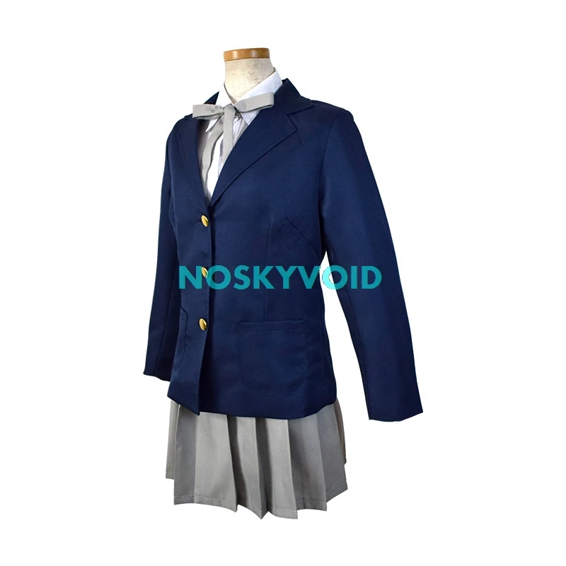 Anime K-ON! Akiyama Mio Costume Hirasawa Yui Cosplay Wig High School Girls Uniforms Woman JK Uniform Halloween Party Costumes