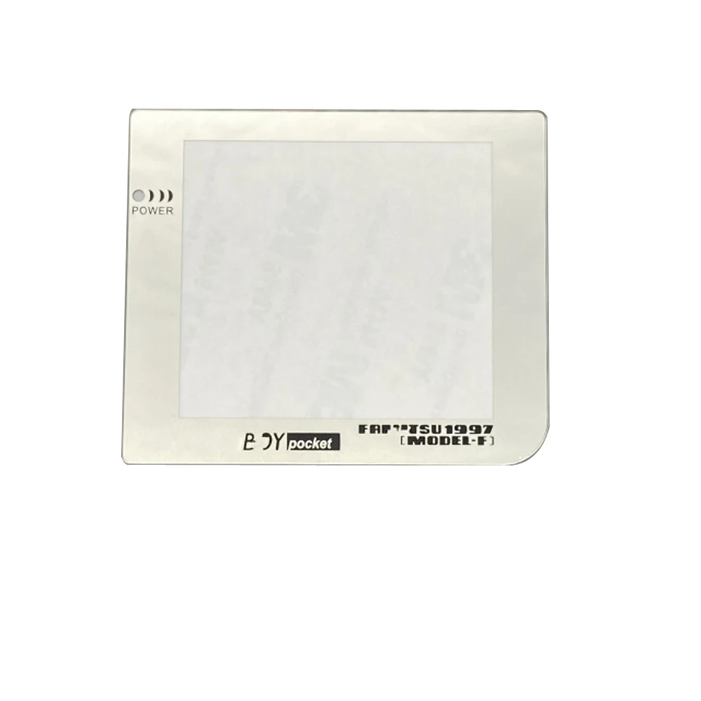 Lente de pantalla de cristal para cubierta GBP para Gameboy Protector de lente de bolsillo