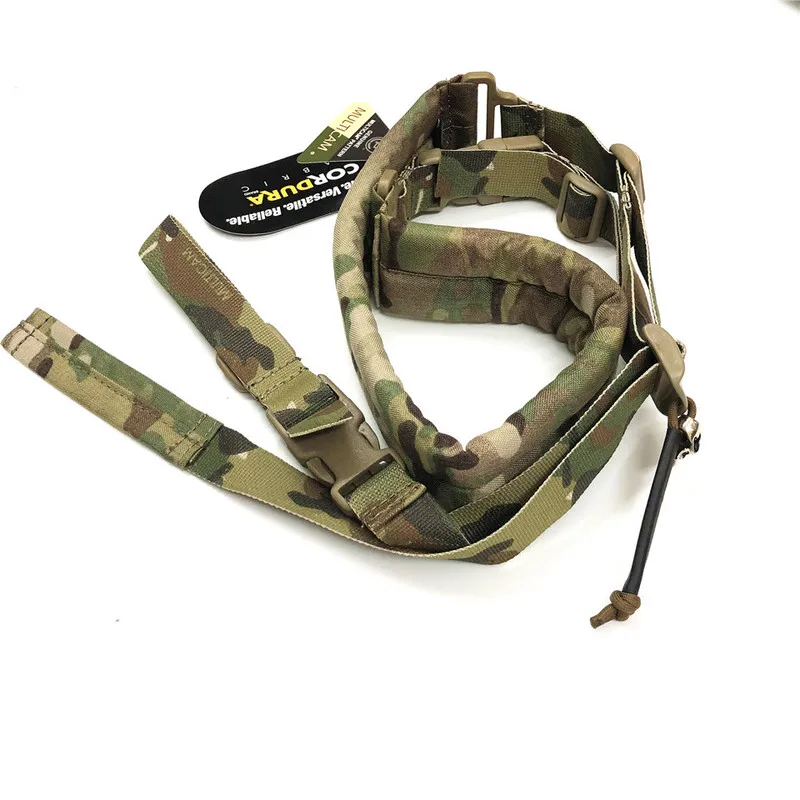 FMA-Quick Adjust Padded Tactical Sling, Multicam, 2 Point Sling, Paintball Equipment, Accessories