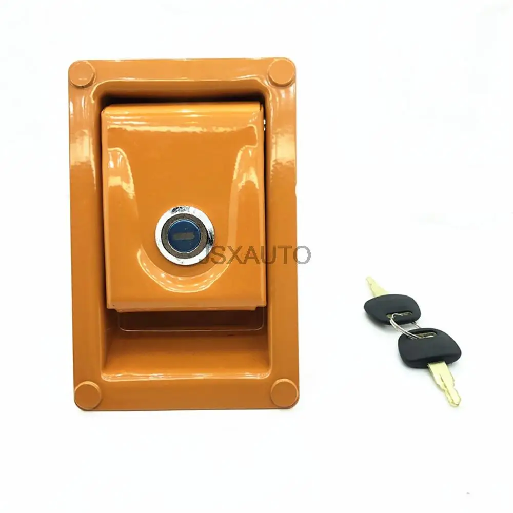 For Hitachi side door lock excavator ZX200-3 side door lock EX200-5 side door lock zax/zx60 70 Anti-theft excavator accessories