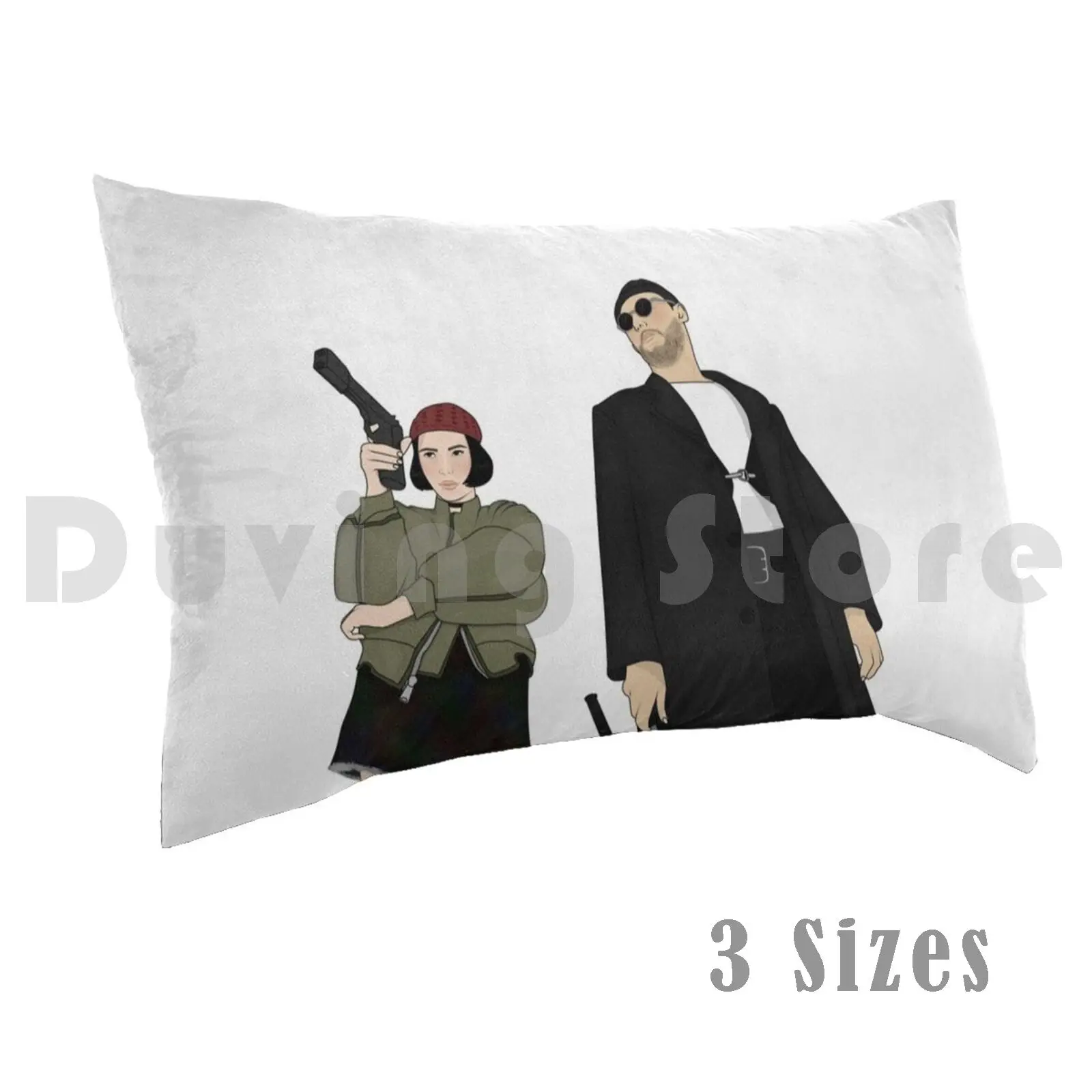 Mathilda & ; Amp ; Leon Pillow case Mathilda Leon The Professional O Profissional Movie Nerd