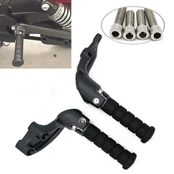 Motorcycle Folding Rear Passenger Footpeg Footrest For Indian Scout 2015-2024 Scout Sixty 2016-2024 Scout Bobber 2019-2024