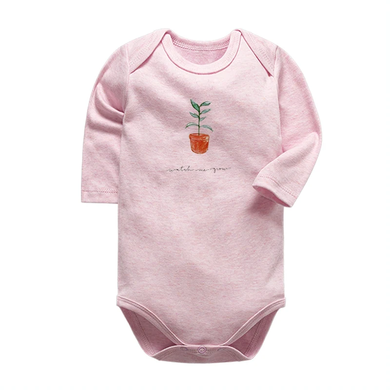 

0-24M Newborn baby bodysuits long sleevele 100%Cotton baby clothes O-neck baby Jumpsuit baby clothing Infant sets