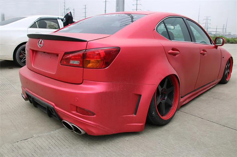 Fit for Lexus IS250 IS300 IS350  2008 2009 2010 2011 2012 2013 ABS Plastic Unpainted Primer Color Exterior Rear Wing Spoiler