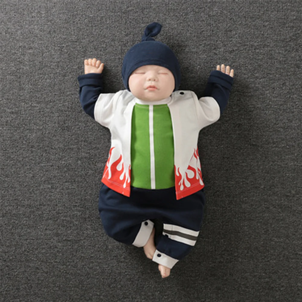 NASHAKAITE Anime Onesie Baby Romper Baby Costume Newborn Baby boy Clothes Baby Jumpsuit Cartoon Cosplay Clothing Kid Overalls