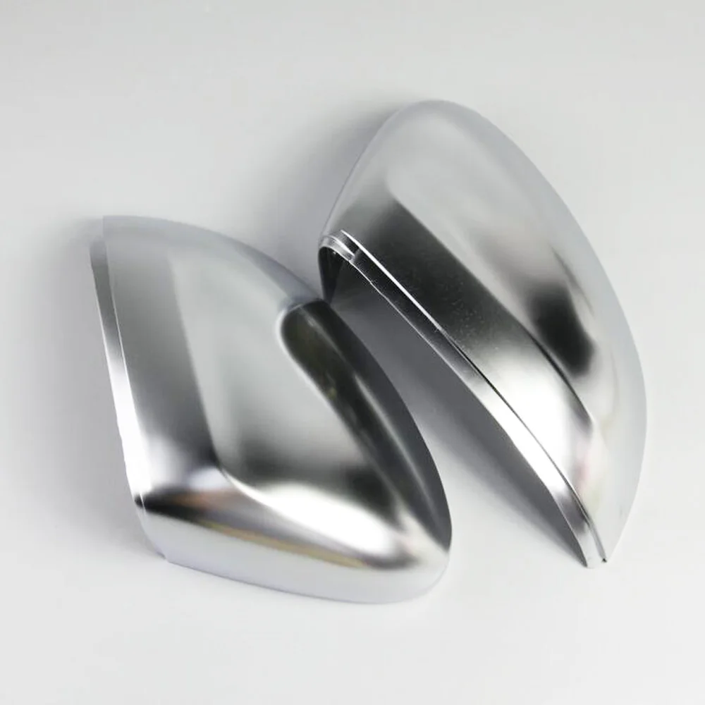 Car Mirror Cover For VW Passat B8 CC Arteon R line Matte Chrome Silver Rearview Mirror Cover Protection Cap Car Styling