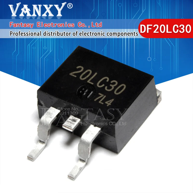 

Новый оригинальный DF20LC30 TO-263 20LC30 TO263, 5 шт.
