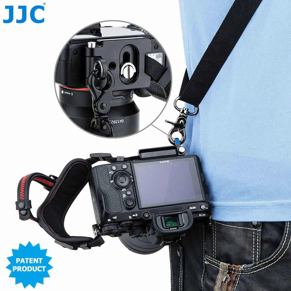 JJC Camera Hand Wrist Strap Quick Release  Accessories for Canon EOS R8 R10 R RP Ra R3 R5 R6 M50 M6 Mark II M50 M100 M6 M3