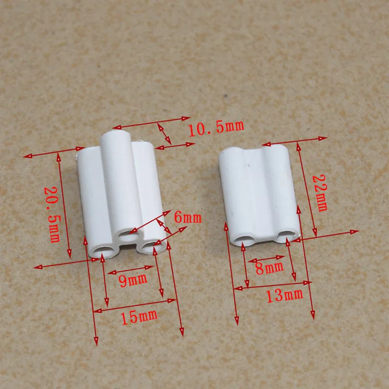 

60pcs LED Light and Fluorescent Connector Seamless Joint Unit Be Used In T4 T5 T8 Tube Lamp 2 Pins 3 Pins Connectors Copper Core