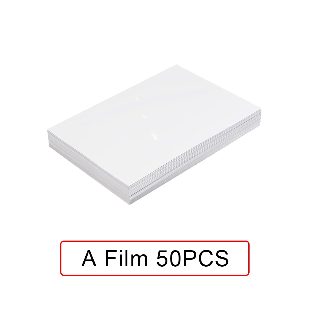 

A4 UV DTF Film For UV DTF Transfer Sticker Printer For Glass Metal Acrylic Mug Print and Irregular objects A4 UV DTF Film