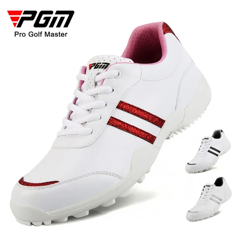 

PGM golf shoes ladies sports shoes glitter waterproof and breathable sneakers