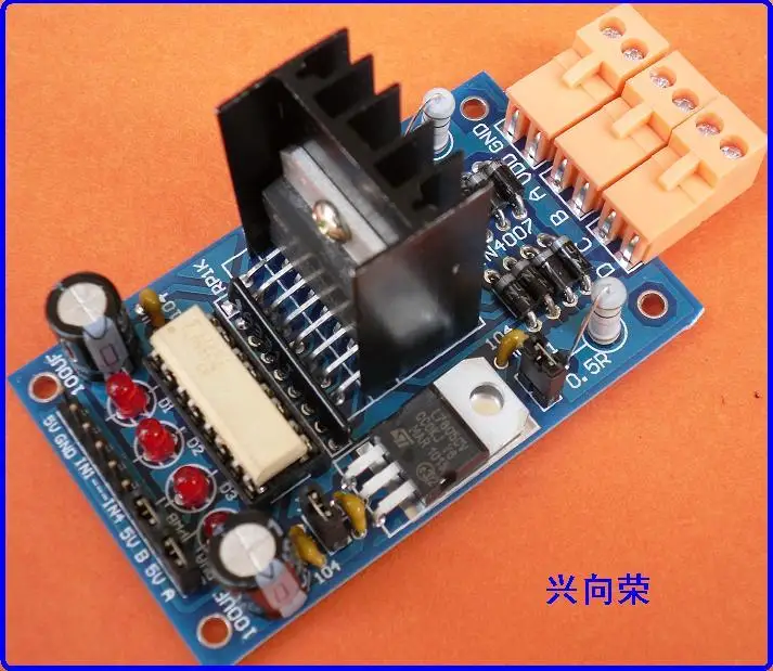 

L298N Stepper Motor Drive Module Driver Output 1 Channel 5V with Isolation with Current Limit Protection