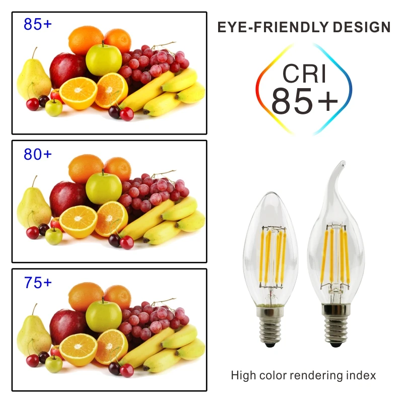 LED Filament Bulb E27 E14 Retro Edison Lamp 220V-240V Light Bulb C35 G45 A60 ST64 G80 G95 G125 Glass Bulb Vintage Candle Light