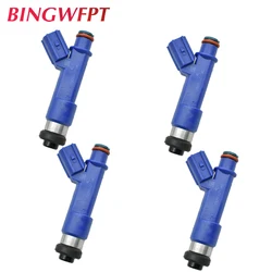 4PCS 23209-21040 23250-21040 Fuel Injectors For TOYOTA General YARIS 06~14 RACTIS 10~16 PRIUS C 2011 VIOS 08~14 1.3L 2NZFE
