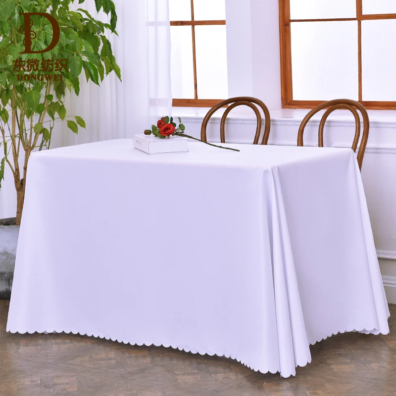 

Rectangle Polyester Tablecloth Overlays Wedding Banquet Tapete Home Dining Table Cover Christmas Halloween Birthday Table Cloth