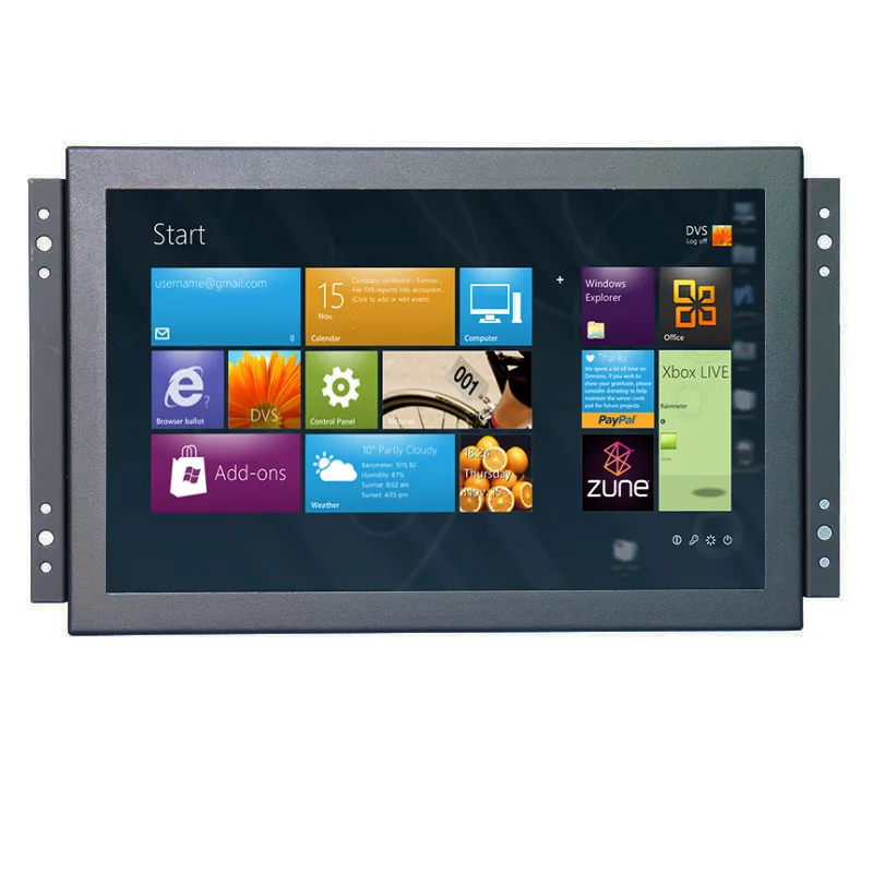 

10.1 Inch 1080p Metal Shell Embedded Open Frame Free Drive Multi-Points Capacitive Touch Monitor LCD Screen Display