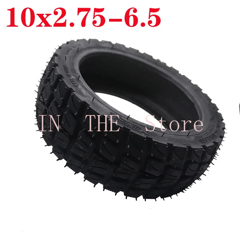 High Quality10x2.75-6.5 Tubeless Tire for Electric Scooter 10 Inch Upgrade 10x2.70-6.5 Off-road Vacuum Tyre