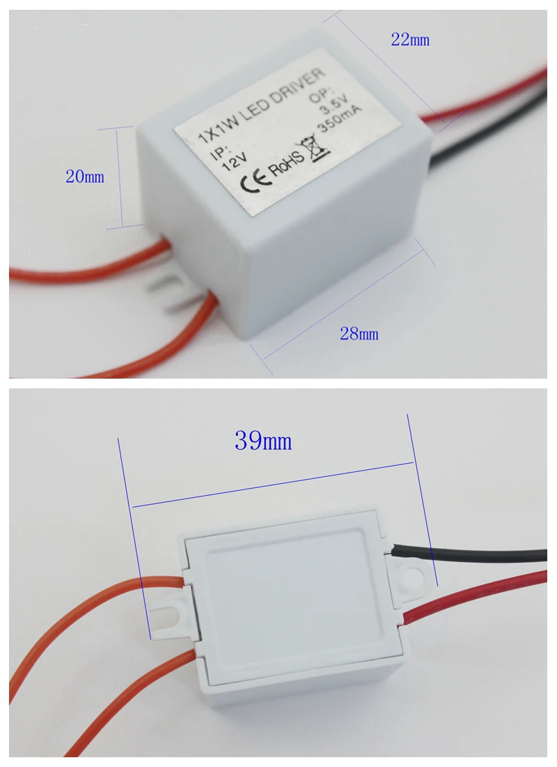 1W 12V 24v FLESSIBILE HA CONDOTTO LE LUCI DELLA MACCHINA INDUSTRIALE