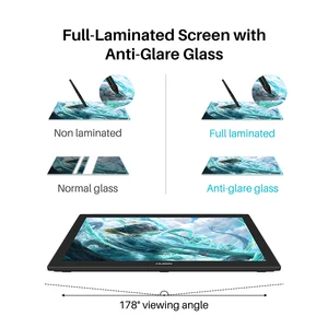 Huion Kamvas Pro تابلت 23.8 بوصة 23.8 بوصة 4K Graphics Tablet 140٪ sRGB شاشة رسم احترافية مغلفة بالكامل حامل مدمج أفضل 8 مبيعات مستعملة 24 بوصة تلفزيون سيمب - No4