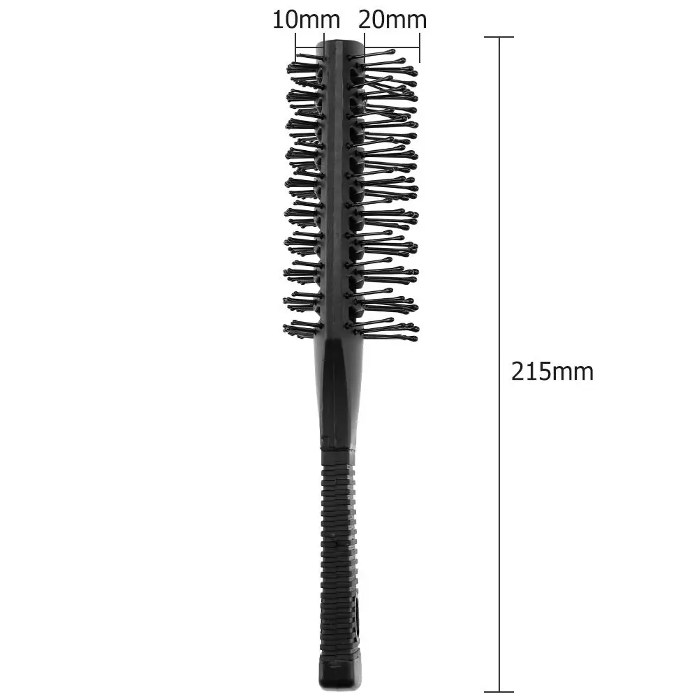 Double Side Massage Comb Black Plastic Anti-tangle Brushes Wide Teeth Brushes Hairdressing Anti Loss Combs Hair Styling