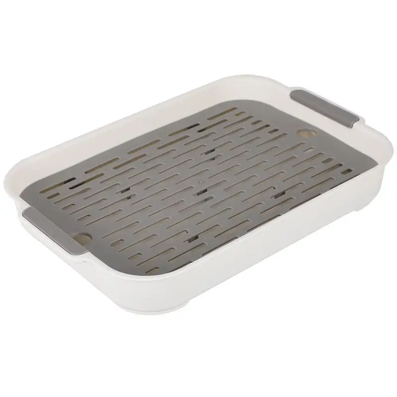 Dishes Drain Board Tray Dish Drain Board Water Kitchen For Drying Pad Capacity Storage Coffee Tea Drip Holder Filter Utility