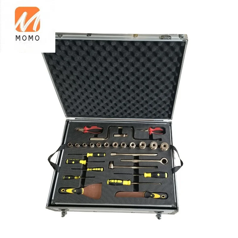 Customized Non Sparking Aluminum Bronze Tools Kit 26pcs 36pcs 56pcs Combination Tools For oil Station