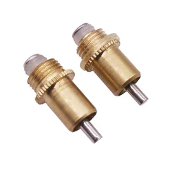 10 Pcs Copper Head Spring Rabbit Drinker Nipple Drinker Outlet Knob Screw Diameter 10mm Copper Material No Rust Does Not Leak