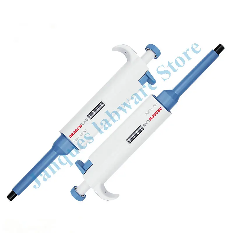 1Pcs Dragon Lab Single Channel Verstelbare Pipet, Handleiding Continue Digitale Micro Sampler, Grote Volume Pipettor