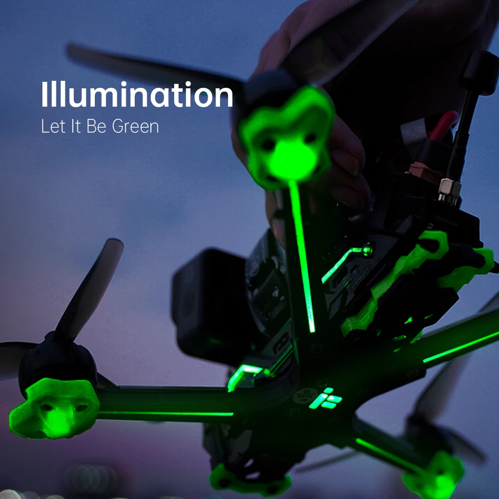 IFlight Nazgul Evoque F5D / F5X 4S/6S Caddx Polar Vista System HD 5-calowy dron wyścigowy FPV