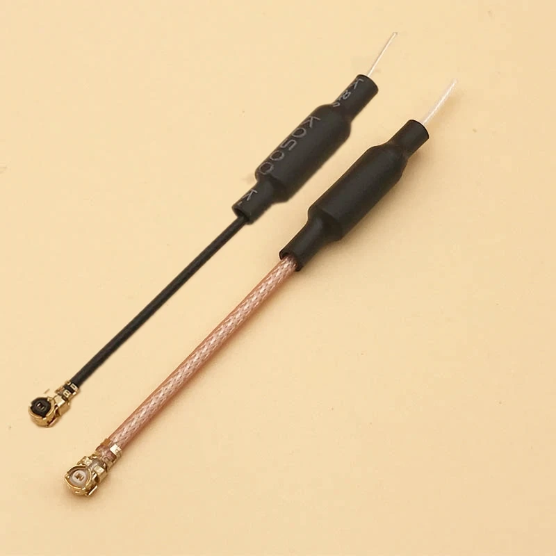 Micro 65mm 5.8G 2dBi U.FL IPEX IPX Omni-Directional Brass FPV transmitter Antenna RG178 for indoor RC  FPV Racing Drone