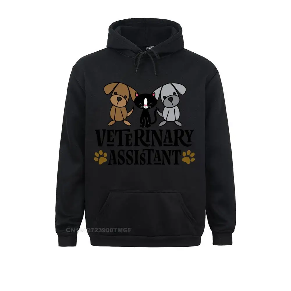 New Coming Veterinary Assistant Vet Tech Gift Pullover Hoodie Long Sleeve Sweatshirts Autumn Hoodies For Men Hoods Normal