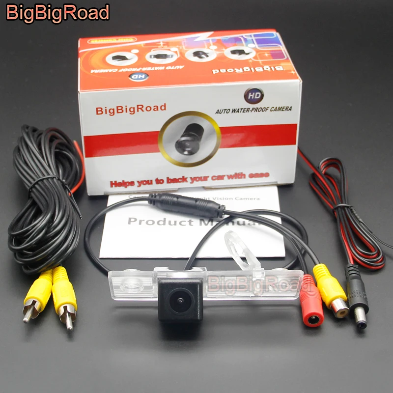 

BigBigRoad For Chevrolet Chevy Matis HHR Lacetti Spark Captiva Cruze Car HD Rear View Parking CCD Camera Auto Backup Monitor