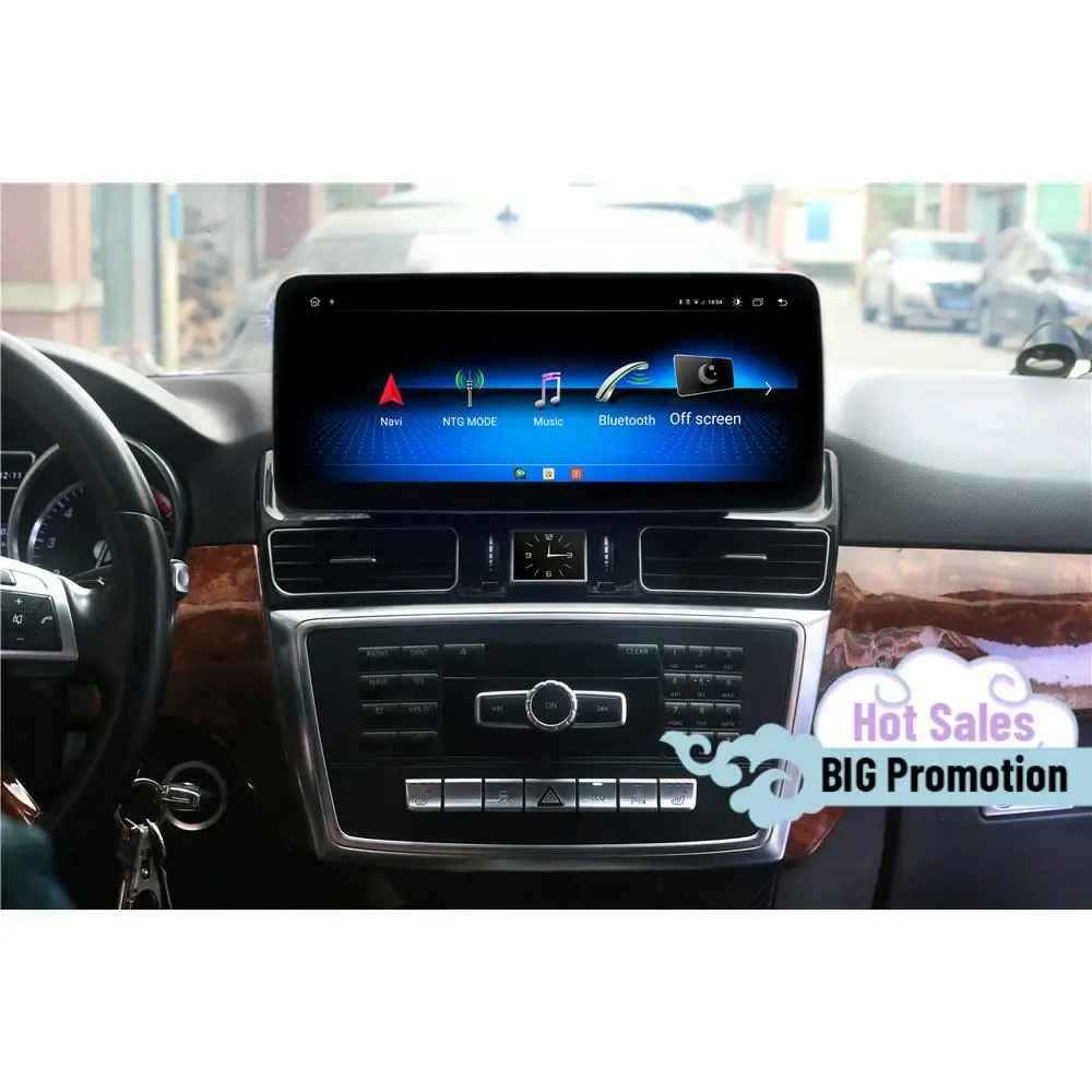 

12,3 "Carplay Android 10 мультимедийный плеер для Mercede Benz ML GL 2012 2013 2014 2015 GPS стерео аудио радио приемник головное устройство