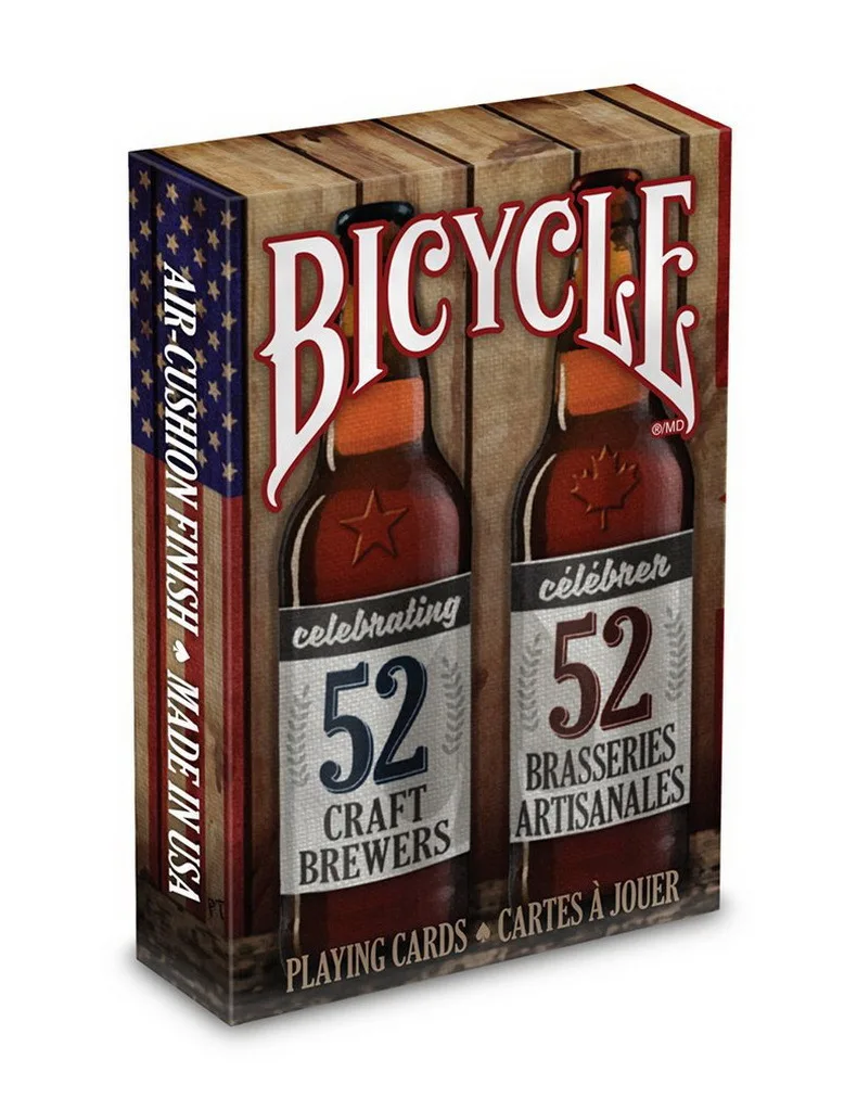 Bicycle Craft Beer Spirit of North America V2 Playing Cards breweries Deck Poker Magic Cards Magic Tricks Props for Magician