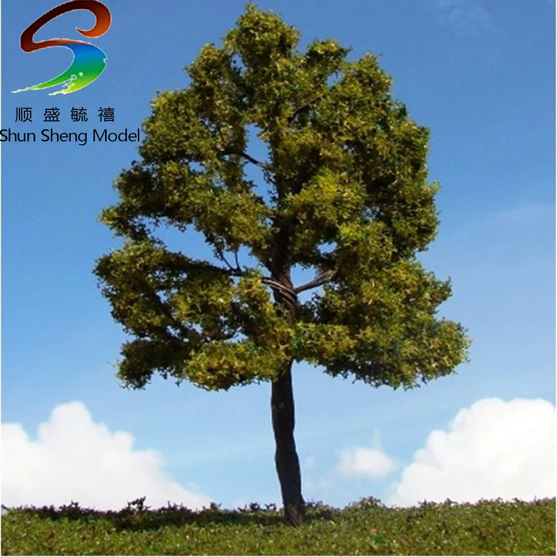 Shun Sheng Model Simulation Wire Tree Model Vegetation Material Military Platform Scenario Train Sand Table DIY