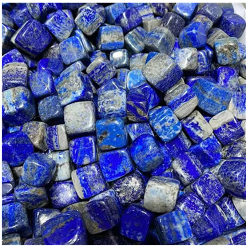 Blue Lapis Lazuli Cube Natural Stones Minerals Crystals Gems Healing Reiki For Home Decoration Gemstones