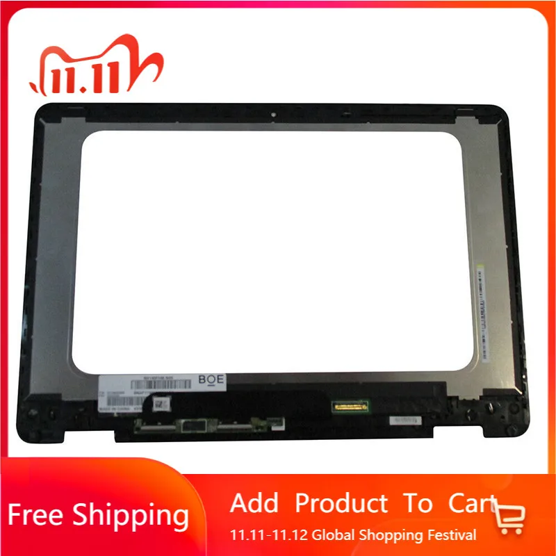 Original 14'' Laptop Screen For ASUS Vivobook Flip 14 TP401 TP401C TP401N FHD LCD Display Touch Digitizer Assembly Panel