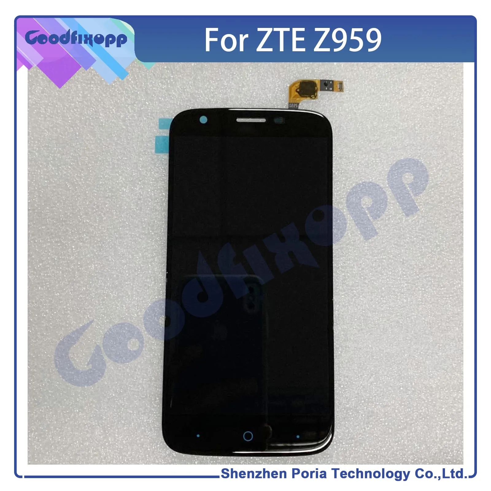 Originale per ZTE Z959 veramente versioni Display LCD sensore Touch Screen Digitizer Assembly LCD Touch Screen