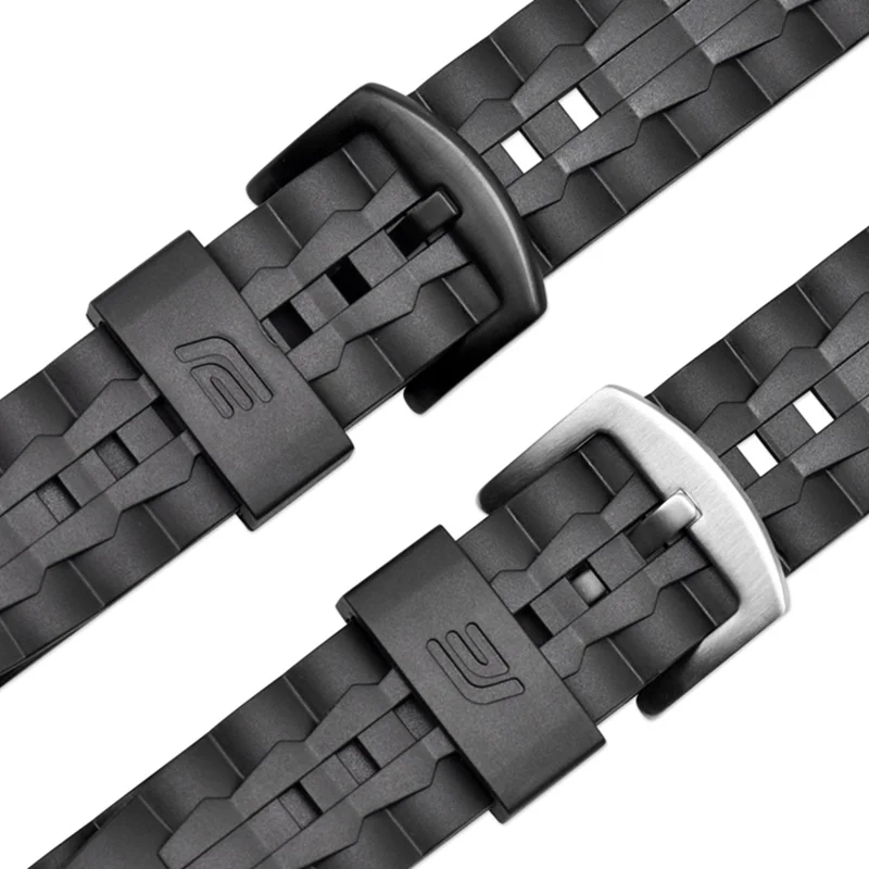 for Casio Edifice Series Strap EF-550/EF523 Rubber Watch Straps for Casio EF550 Diving Sport Watchband Wristband Bracelet